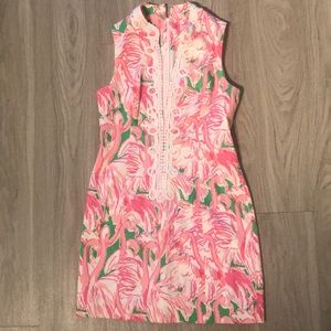 Lily Pulitzer Flamingo Shift Dress